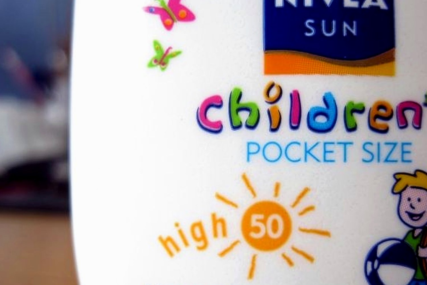 Spf product photo for Kids and family sunscreen labels.