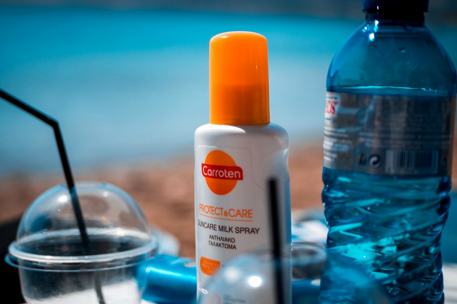 Single spf bottle or tube for Outdoor running SPF.