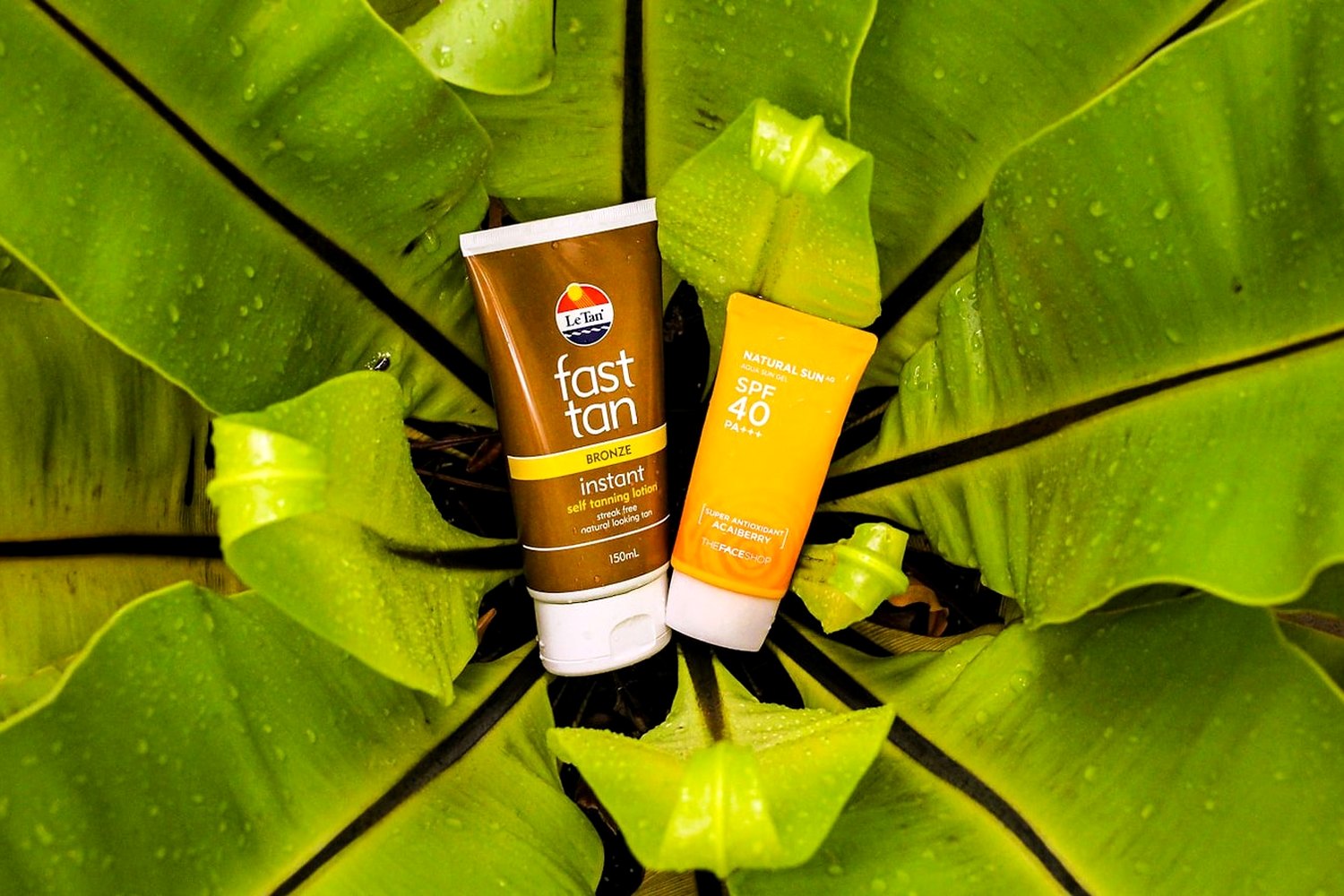 Spf product photo for PA++++, UVA circle and broad spectrum.