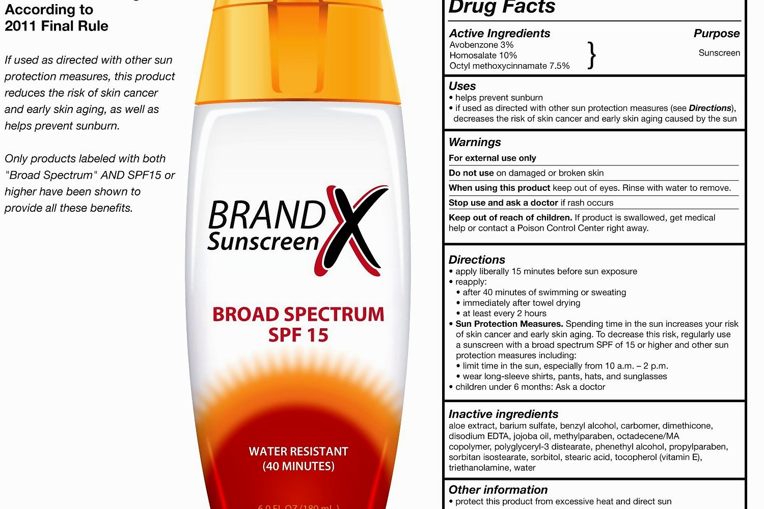 Label close-up for The plain-English SPF glossary for new sunscreen buyers.