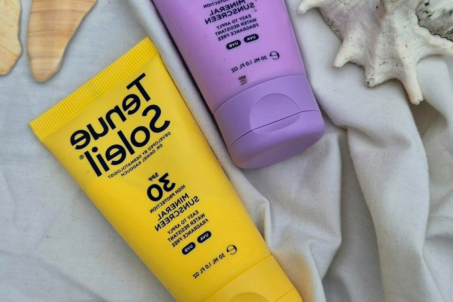 Spf product photo for Reapplying sunscreen over makeup without wrecking the base.