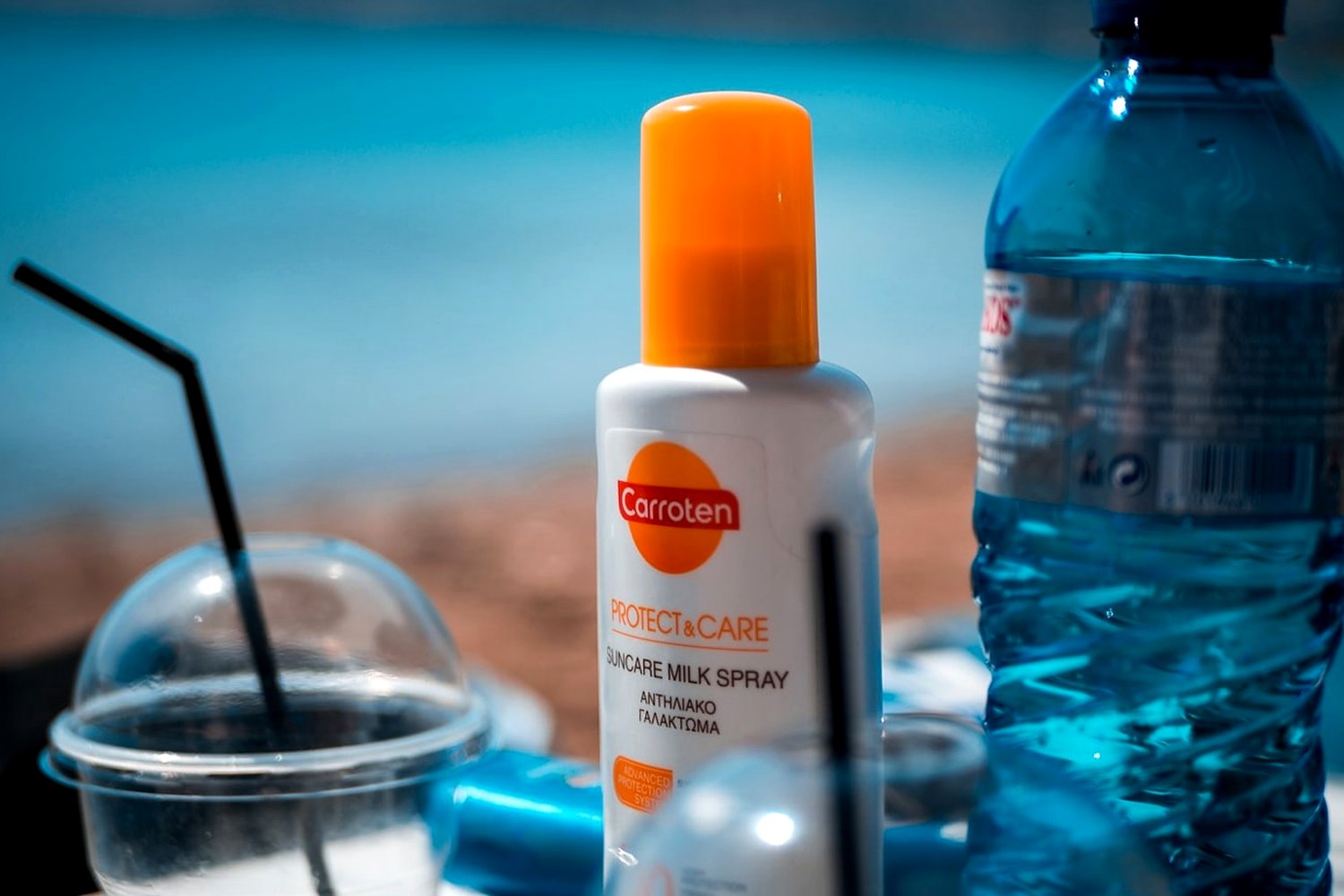 Single spf bottle or tube for Spray sunscreen.